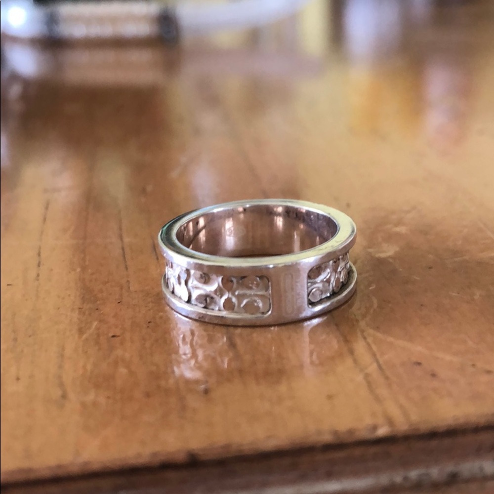 Coach Silver Ring! - image 4